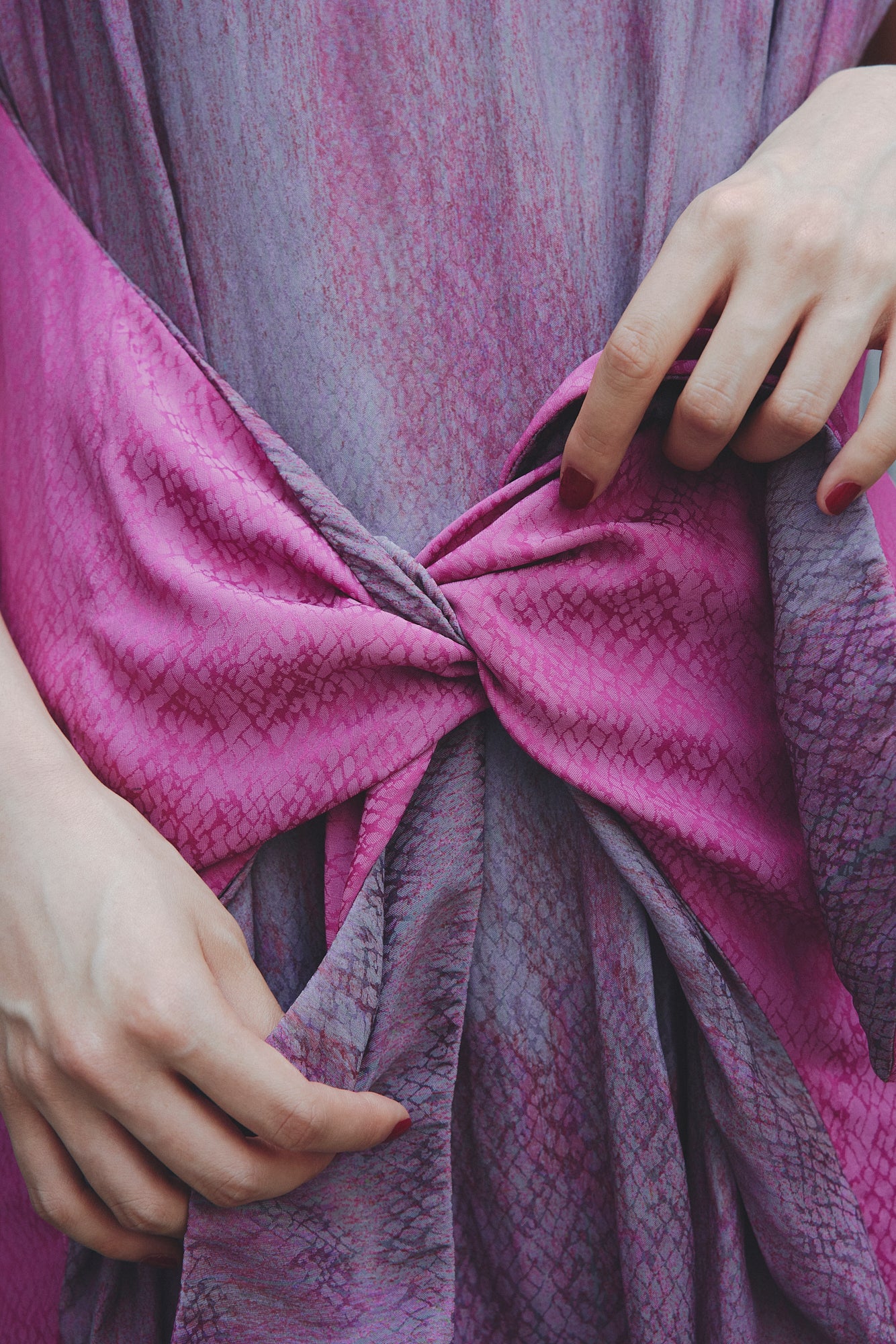 Python paint wrap dress – MASTER gUi