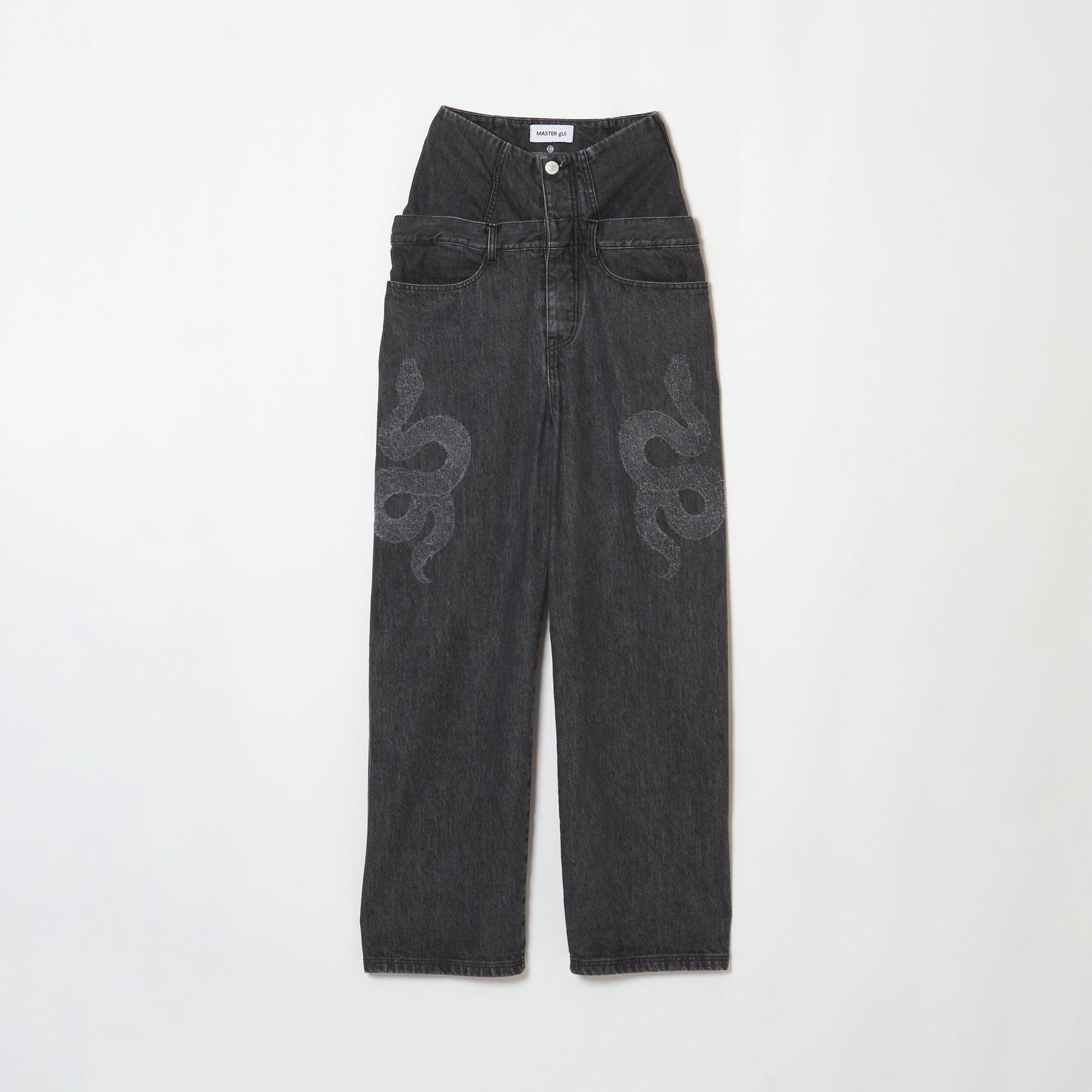 Rigid python denim pants – MASTER gUi